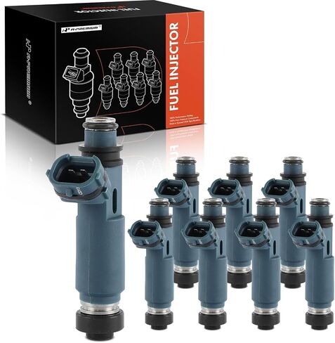 مجموعة A-premium من 8 حقن وقود متوافقة مع Toyota Tundra 00-04 ، 4runner 03-04 ، Sequoia 01-04 ، Land Cruiser 98-05 & exus gx470 03-05 ، lx470 98-05 ، 4.7L in Saudi Arabia