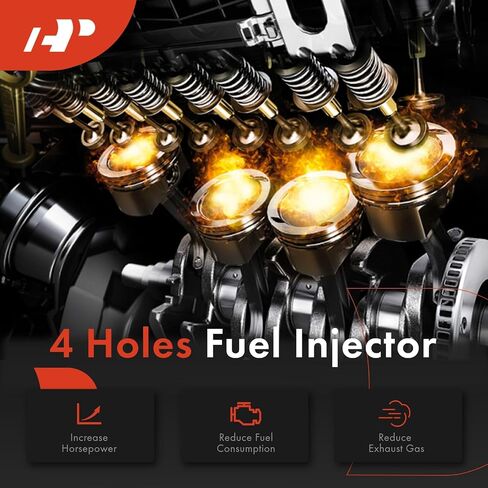 مجموعة A-premium من 8 حقن وقود متوافقة مع Toyota Tundra 00-04 ، 4runner 03-04 ، Sequoia 01-04 ، Land Cruiser 98-05 & exus gx470 03-05 ، lx470 98-05 ، 4.7L in Saudi Arabia