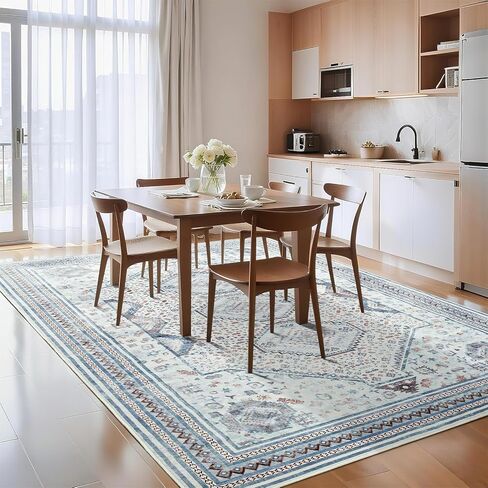 Maxsoft Small 2x3 سجادة قابلة للغسل للدخول ، سجاد طباعة ناعمة للدخول ، السجاد المنخفضة غير المنقولة للزلابية للباب الأمامي. in Kuwait