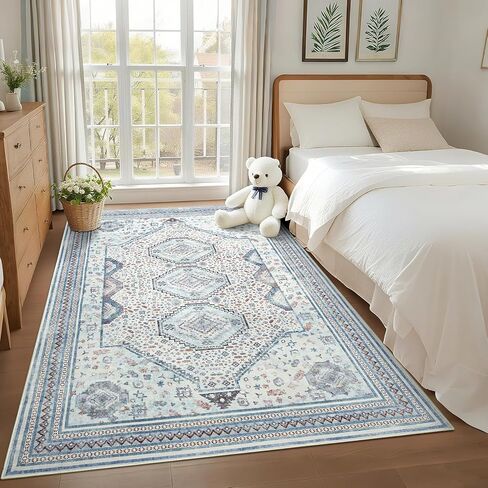 Maxsoft Small 2x3 سجادة قابلة للغسل للدخول ، سجاد طباعة ناعمة للدخول ، السجاد المنخفضة غير المنقولة للزلابية للباب الأمامي. in Kuwait