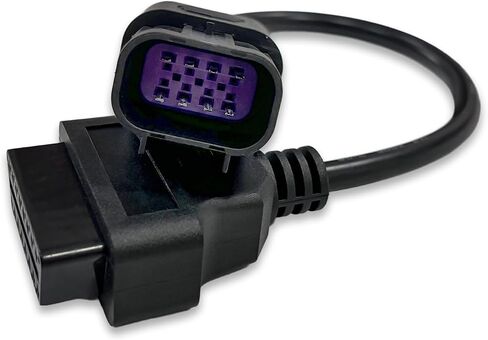 OBD2 Adapter Cable for Polaris 8 Pin to 16 Pin Female OBDII Connector, Fit for Polaris Slingshot, RZR, Ranger, General, Sportsman, ACE, ATV Motorcycle Diagnostic Tool, Work with OBD Code Reader in Saudi Arabia