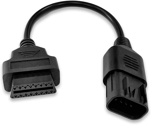 OBD2 Adapter Cable for Polaris 8 Pin to 16 Pin Female OBDII Connector, Fit for Polaris Slingshot, RZR, Ranger, General, Sportsman, ACE, ATV Motorcycle Diagnostic Tool, Work with OBD Code Reader in Saudi Arabia