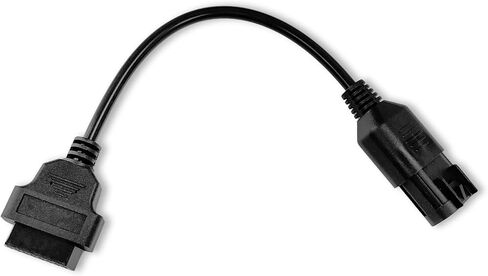OBD2 Adapter Cable for Polaris 8 Pin to 16 Pin Female OBDII Connector, Fit for Polaris Slingshot, RZR, Ranger, General, Sportsman, ACE, ATV Motorcycle Diagnostic Tool, Work with OBD Code Reader in Saudi Arabia