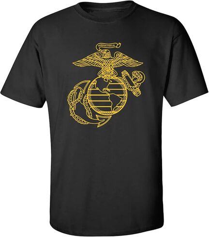 USMC Eagle Globe and Anchor Adult Short Sleeve T-Shirt in Saudi Arabia