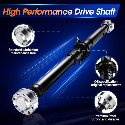 5038552A Rear Drive Shaft Prop Shaft Driveshaft Assembly Fit for Jeep Grand Cherokee SRT8 2012-2015|Cherokee SRT 2013-2018, AWD, Replace# 53010967AB, 946-310 in Saudi Arabia