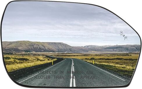 Passenger Side Mirror Replacement for 2020 2021 2022 2023 Ford Explorer- Right Side Mirror Glass, Rear View Mirrors Glass with Power Heated & Blind Spot in Saudi Arabia