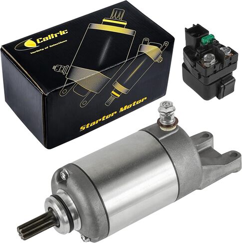Caltric Starter & Relay الملف اللولبي متوافق مع Suzuki LT-A500X LTA500X Kingquad 500 AXI 2009-2015 in Saudi Arabia