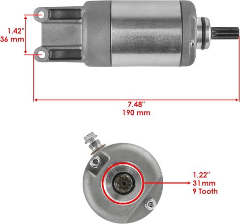 Caltric Starter & Relay الملف اللولبي متوافق مع Suzuki LT-A500X LTA500X Kingquad 500 AXI 2009-2015 in Saudi Arabia