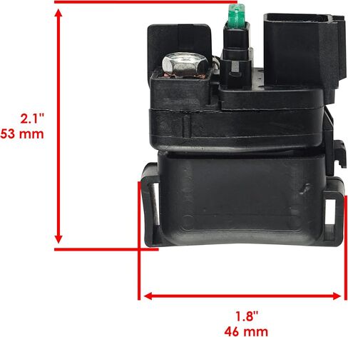 Caltric Starter & Relay الملف اللولبي متوافق مع Suzuki LT-A500X LTA500X Kingquad 500 AXI 2009-2015 in Saudi Arabia
