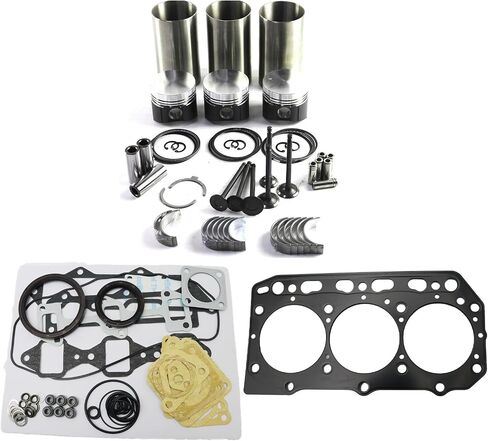 3TNE66 Overhaul Rebuild Kit Compatible with Yanmar 3TNE66 3TNE68 Engine For JD 330 332 Tractor in Saudi Arabia