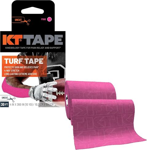 KT Tape, Turf Tape, Uncut, 30 FT, Black in Saudi Arabia