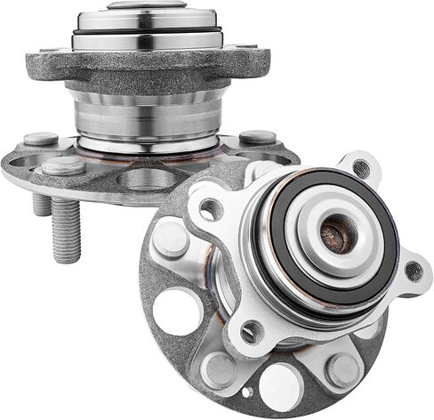 Jleo 512256 (زوج) محمل العجلات الخلفية وتجميع المحور لنماذج Honda Civic 2006-2011 Ex-Si فقط ، ل Acura CSX 2006-2011 ABS Hub Hub Contens in Saudi Arabia