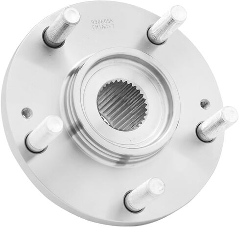 930605K - Front Wheel Hub Bearing Assembly Compatible with 2007-09 KIA Amanti [3.8L V6], [Hyundai] 2006-10 Azera [3.3L V6/3.8L V6], 2006-10 Sonata [3.3L V6], 2011-12 Sonata [2.0L 4 Cyl/2.4L 4 Cyl] in Saudi Arabia