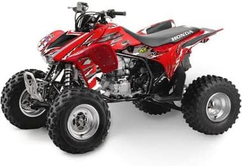 2006-2017 TRX 450R SHREDDER Teal Senge Graphics Kit Compatible with Honda in Saudi Arabia