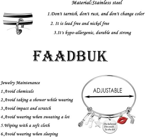 هدايا مستوحاة من الموسيقى من FAADBUK، سوار موسيقي، هدية للمسرح الموسيقي، هدية لمحبي الموسيقى in Saudi Arabia