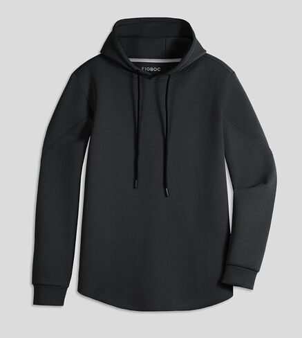 Fioboc Mens Hoodie Curve Hend Hodies Pullover Classic Fit Sweatshirtts Long Sleeve Hoodie S-4XL in Kuwait