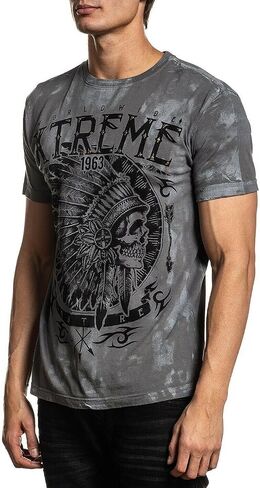 Xtreme Couture by Affliction Men T-Shirt Desert Rambler Biker in Saudi Arabia