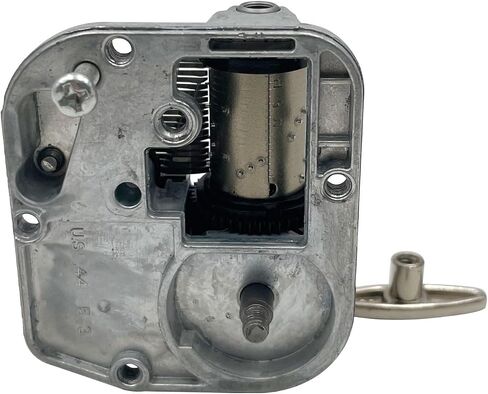 18 Note Wind-up Music Box Movement Clockwork Mechanism Replacement Silvery Music Box Spare Part Mechanism for DIY Music Boxes with Key Screws (You are My Sunshine Movement) in Kuwait