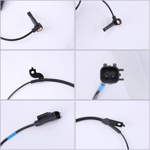 4PCS ABS Speed Sensors 4670A575 Car ABS Sensor Front Left Right Rear for Lancer/Outlander 2007-2015 Replace 4670A576 4670A583 4670A584 ABS Wheel Speed Sensor in Saudi Arabia