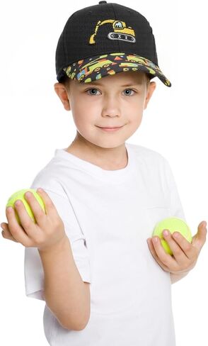 قبعة الصيفية الصغار الصغار ، التطريز القابل للتعديل للأطفال البيسبول ، سن 2-8 in Kuwait