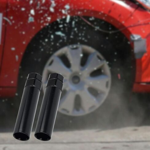 2pcs 6 مجموعة مقبس جوز شريحة ، قفل العجلة الصلب مفتاح Nut Nut 6 spline للتثبيت وفصل عجلات ما بعد البيع (أسود) in Kuwait