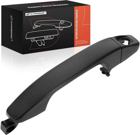A-Premium Front Left Driver Side Exterior Door Handle with Keyhole Compatible with Chevrolet Tahoe, Colorado, Suburban & GMC Canyon, 2015-2022, Primed Black, Replace# 23253821, 13766293 in Saudi Arabia