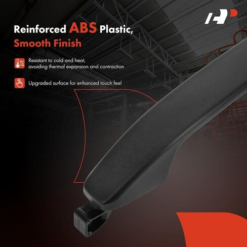 A-Premium Front Left Driver Side Exterior Door Handle with Keyhole Compatible with Chevrolet Tahoe, Colorado, Suburban & GMC Canyon, 2015-2022, Primed Black, Replace# 23253821, 13766293 in Saudi Arabia