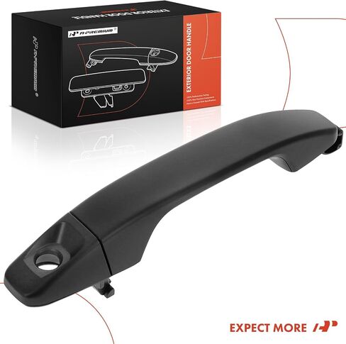 A-Premium Front Left Driver Side Exterior Door Handle with Keyhole Compatible with Chevrolet Tahoe, Colorado, Suburban & GMC Canyon, 2015-2022, Primed Black, Replace# 23253821, 13766293 in Saudi Arabia