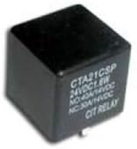 A21ACQ12VDC1.6 - Automotive Relay; 12 VDC; 1A SPST-NO; 40 Amps; Quick Connect; Quick Connect; Single Side Stable; Dust Cover; 1.6 W; Standard (1 Unit) in Saudi Arabia