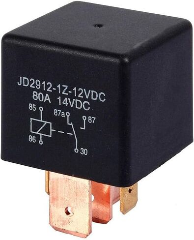 DC 12V Relay 80A AMP Split 5 Pin Car Relay for Automobile Vehicle Van Boat Truck Automobile Relay in Saudi Arabia