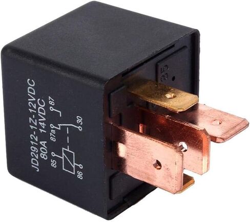 DC 12V Relay 80A AMP Split 5 Pin Car Relay for Automobile Vehicle Van Boat Truck Automobile Relay in Saudi Arabia
