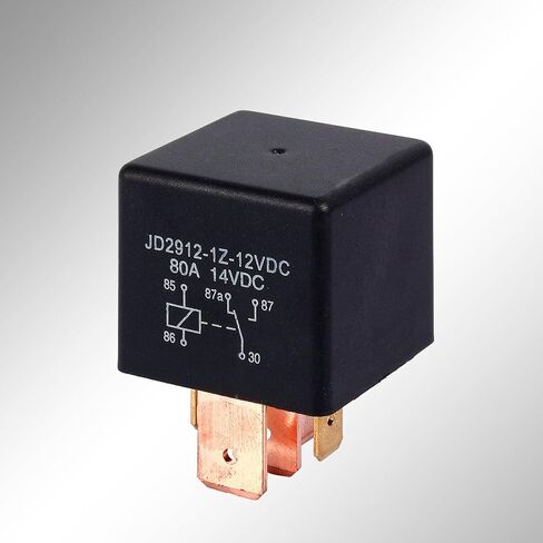 DC 12V Relay 80A AMP Split 5 Pin Car Relay for Automobile Vehicle Van Boat Truck Automobile Relay in Saudi Arabia