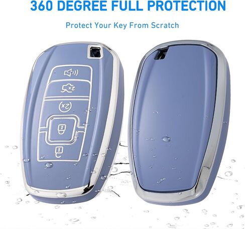 Key Fob Cover for Lincoln Key Case with Keychains for Aviator Corsair Nautilus Navigator Continental Key Fob Case in Saudi Arabia