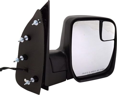 مرآة Garage-Pro متوافقة مع Ford E-150 2010-2014 ، E-250 ، E-350 Super Duty 2010-2017 ، E-450 Super Duty Sidenger مع طي يدوي in Saudi Arabia