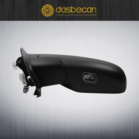 مرآة جانبية للركاب Dasbecan متوافقة مع 2007-2013 Chevy Silverado ، GMC Sierra Yukon المرآة اليمنى مع زجاج الطاقة ، الساخنة ، طي يدوي ، غطاء كروم استبدال# GM1321340 (5pins) in Kuwait
