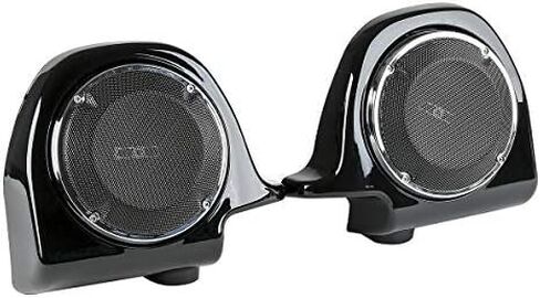 TCT-MT 6.5 "شواية الشواية+مربعات بوكس تنفيس تنفيس أقل من أجل هارلي جولة 1988-2013 flt flht flhtcu flhrc road street electra glide ultra-classic flhtc flhtk 2012 in Saudi Arabia