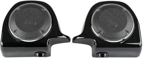 TCT-MT 6.5 "شواية الشواية+مربعات بوكس تنفيس تنفيس أقل من أجل هارلي جولة 1988-2013 flt flht flhtcu flhrc road street electra glide ultra-classic flhtc flhtk 2012 in Saudi Arabia