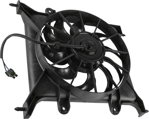Caltric Radiator Fan with Shroud Assembly Compatible with Polaris Ranger 570 2016 2017 2018 2019 2020 2021 2022 in Saudi Arabia