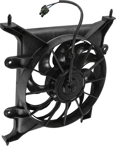 Caltric Radiator Fan with Shroud Assembly Compatible with Polaris Ranger 570 2016 2017 2018 2019 2020 2021 2022 in Saudi Arabia
