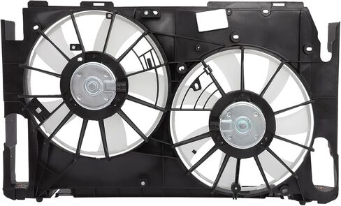 SCITOO 620-512 Dual Radiator Condenser Fan Compatible for 2006-2008 for Toyota for RAV4 2.4L 2009-2012 for Toyota for RAV4 2.5L in Saudi Arabia