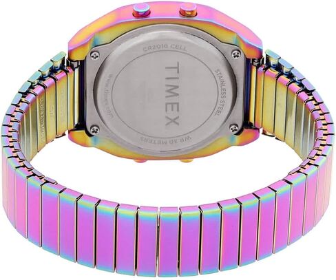 Timex Women's T80 36mm Watch - Purple Expansion Band Blue Dial Purple Case in Saudi Arabia