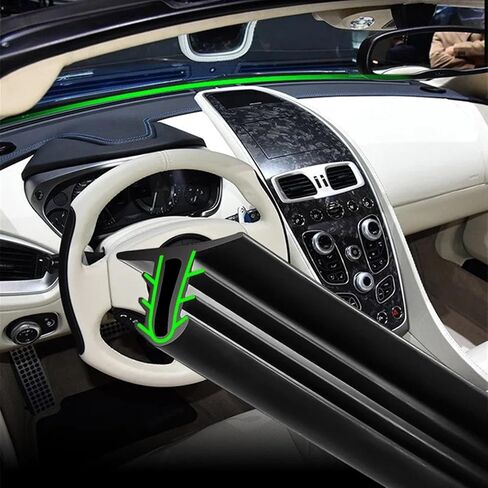 160cm Universal Sealing Windshield Sealing Board soundproof Automobile Rubber Strip Instrument Panel Seal Strip in Saudi Arabia