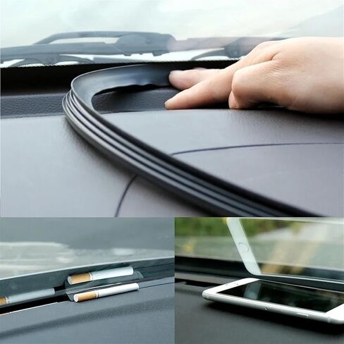 160cm Universal Sealing Windshield Sealing Board Soundproof Automobile Rubber Strip Instrument Panel Seal Strip Car Assessoires in Saudi Arabia