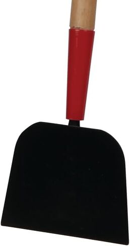 EMSCO Group 1689-1AZ Heavy Duty Bigfoot Krusher-Ice Scraper with 2-Fisted Shock Absorbing D-Grip-Wood Handle, Black in Kuwait