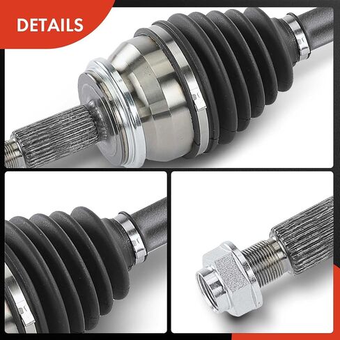 A-Premium Pair (2) Front CV Axle Shaft Assembly Compatible with Hyundai Palisade 2020-2021 3.8L, Driver and Passenger Side, Replace# 49500S8400, 49501S8450 in Saudi Arabia