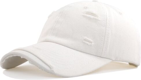 TSSGBL Unstructured Distressed Baseabll Cap Cotton Soft Dad Hat Adjustable Low Profile Headwear Ball Caps for Women Men in Saudi Arabia