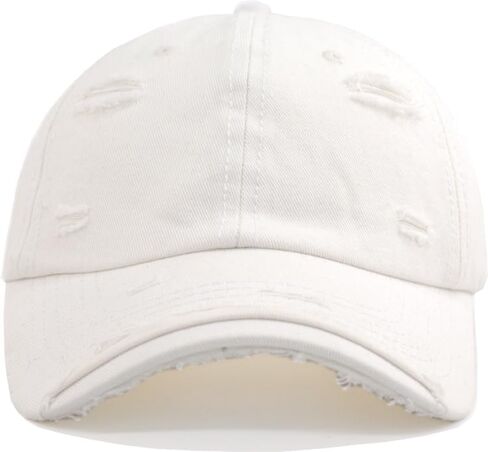 TSSGBL Unstructured Distressed Baseabll Cap Cotton Soft Dad Hat Adjustable Low Profile Headwear Ball Caps for Women Men in Saudi Arabia