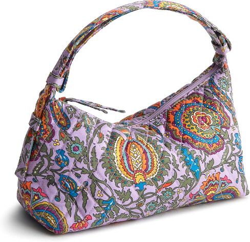 Vera Bradley Premium Cotton Roxbury Crescent Bag Bag ، Meadow Bouquet in Kuwait
