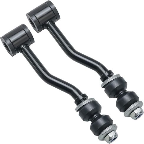 Detroit Axle - مجموعة التعليق 13PC الأمامية لـ 91-01 Jeep Cherokee Comanche ، مفاصل الكرة العلوية السفلى قضبان التعادل الداخلية الخارجية روابط شريط السحب. in Kuwait