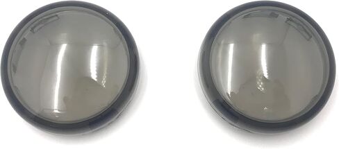 XKMT-Turn Signal Lens Covers Top Compatible With 00-13 H-D Softail Dyna Glide Sportsters Smoke [B077V4HQT6] in Saudi Arabia
